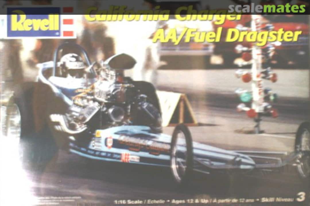 Boxart California Charger AA/Fuel Dragster 85-7681 Revell Boxart California Charger AA/Fuel Dragster 85-7681 Revell