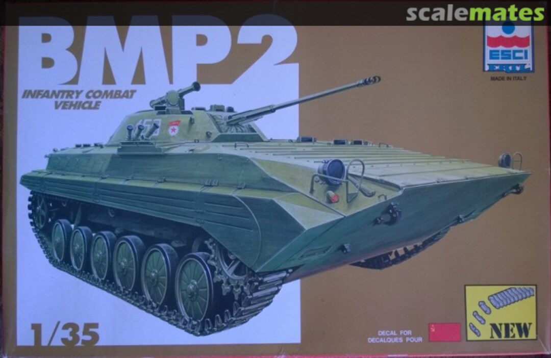 Boxart BMP2 Infantry Combat Vehicle 25038 ESCI/ERTL Boxart BMP2 Infantry Combat Vehicle 25038 ESCI/ERTL