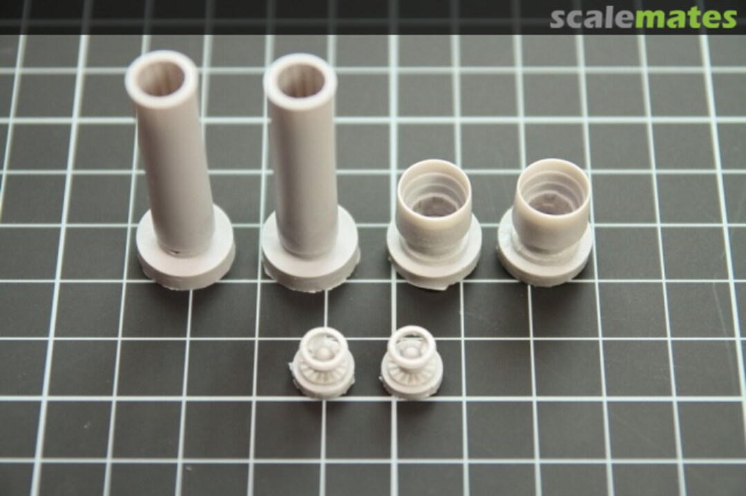 Boxart F-5 Tiger II Exbaust Nozzles K48006 Kasl Hobby Boxart F-5 Tiger II Exbaust Nozzles K48006 Kasl Hobby
