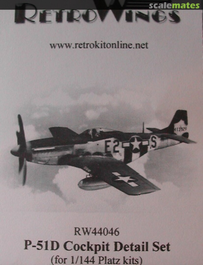 Boxart P-51D Cockpit RW44046 RetroWings