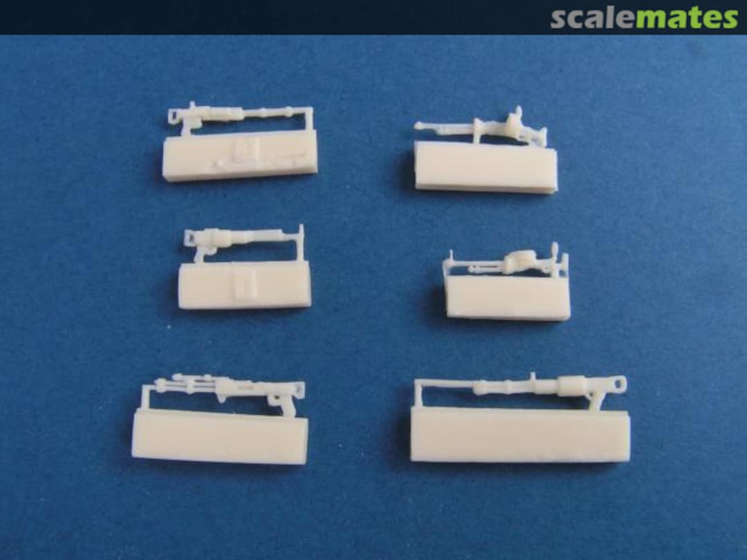 Boxart USSR Aircraft guns - WW2 U72-81 Pavla Models