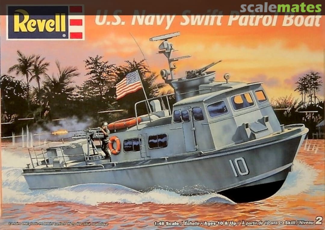 Boxart U.S. Navy Swift Patrol Boat 5031 Revell Boxart U.S. Navy Swift Patrol Boat 5031 Revell