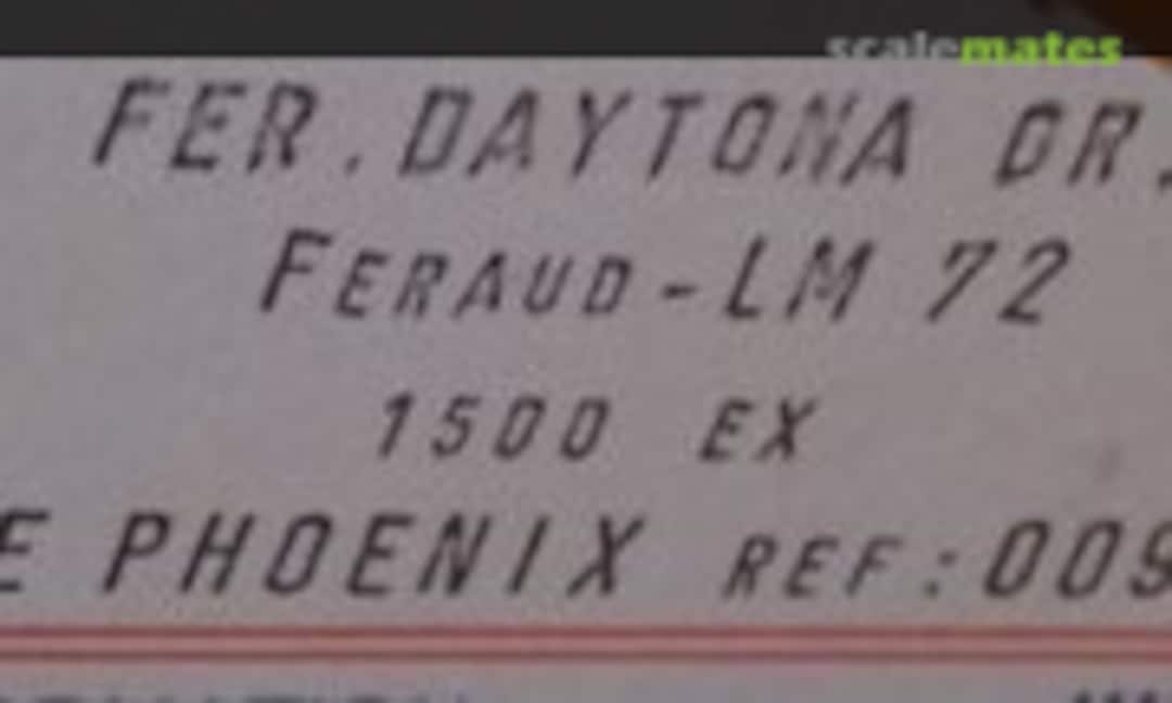1:43 Fer(rari) Daytona Gr. 4 &quot;Feraud&quot; #15373 (Le Phoenix 9)