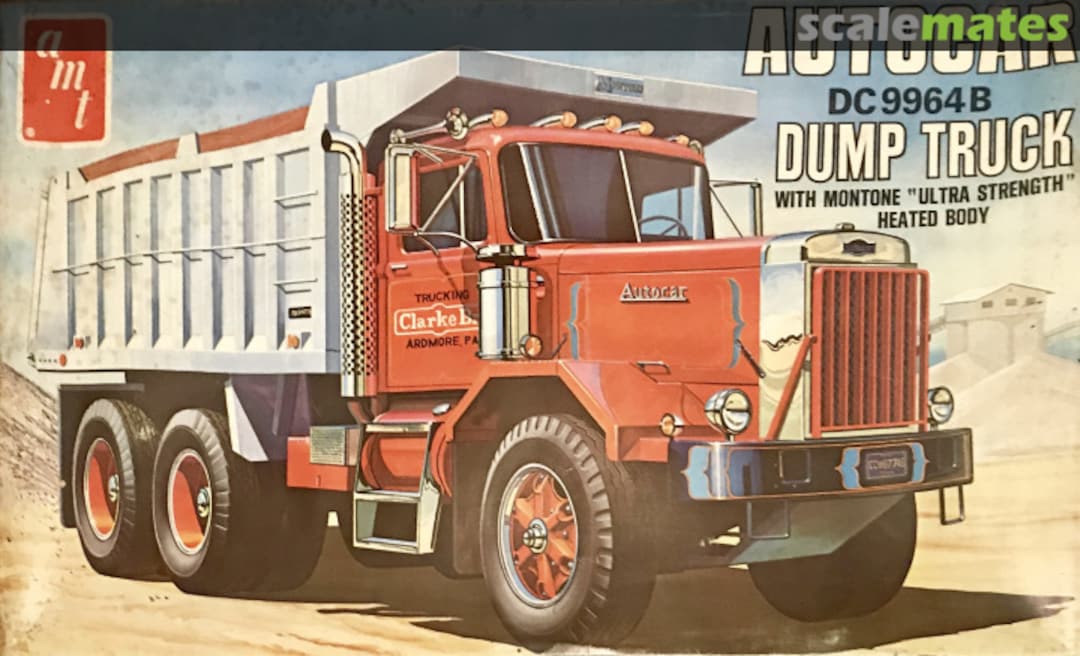 Boxart Autocar DC-9964B Dump Truck T-817 AMT Boxart Autocar DC-9964B Dump Truck T-817 AMT