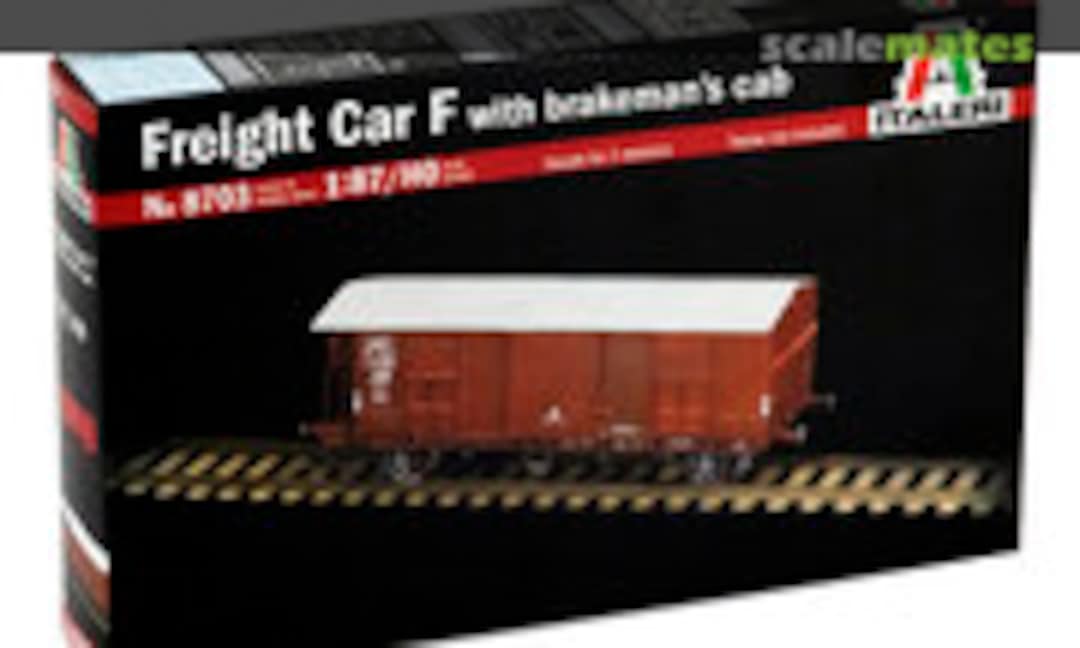 1:87 Freight Car F (Italeri 8703)