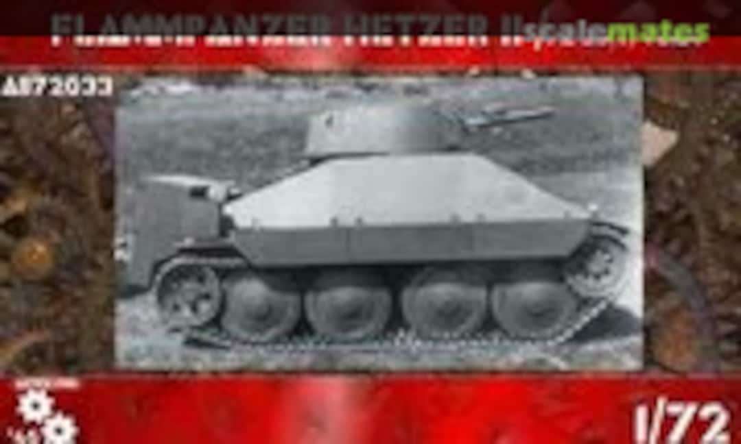 Flammpanzer Hetzer II / Pz 38(T) Turm (Abteilung '46 AB72033)