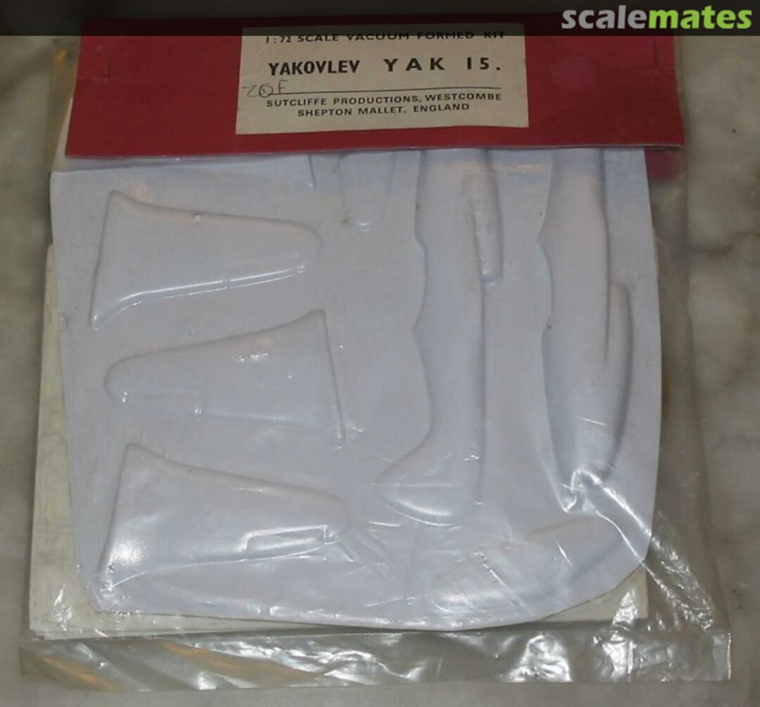 Boxart Yakovlev Yak 15 Sutcliffe Boxart Yakovlev Yak 15 Sutcliffe