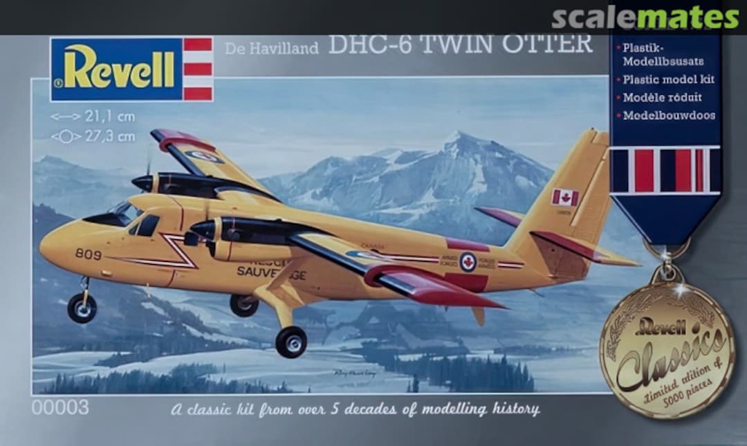 Boxart de Havilland DHC-6 Twin Otter 00003 Revell Boxart de Havilland DHC-6 Twin Otter 00003 Revell