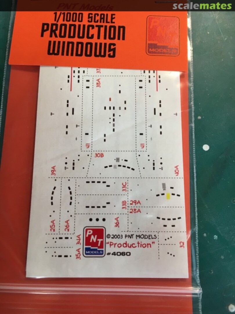 Boxart Production Windows for NCC-1701 Enterprise 4060 PNT Models Boxart Production Windows for NCC-1701 Enterprise 4060 PNT Models