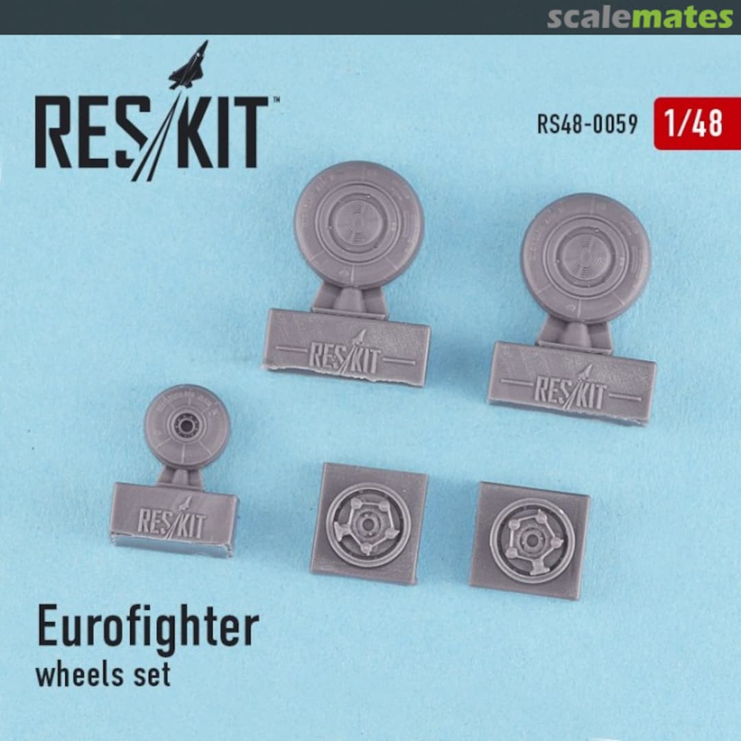 Boxart Eurofighter - wheels set RS48-0059 ResKit Boxart Eurofighter - wheels set RS48-0059 ResKit