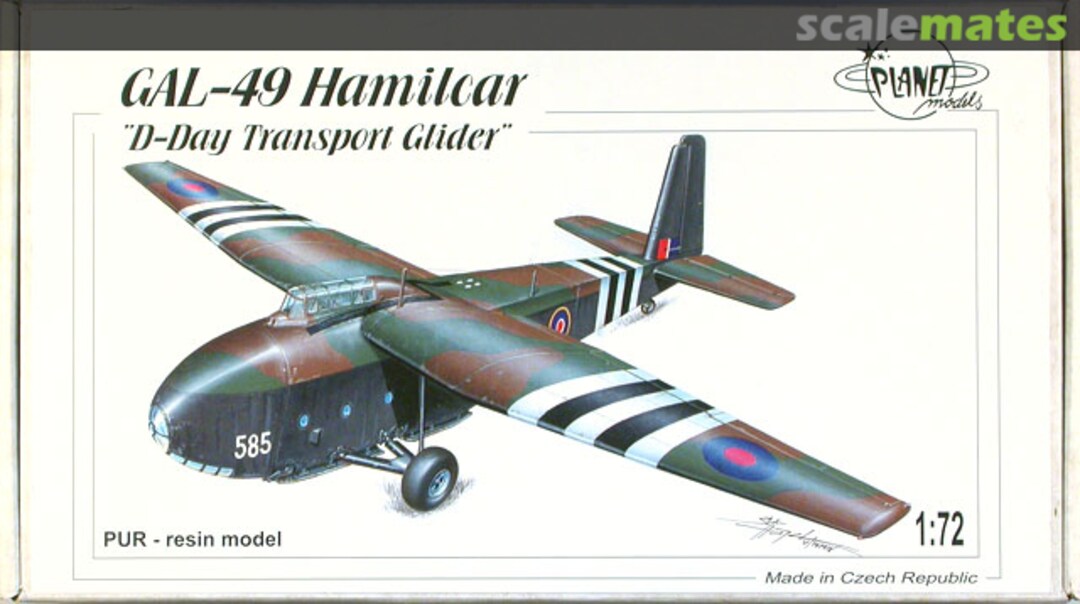 Boxart GAL-49 Hamilcar PLT102 Planet Models Boxart GAL-49 Hamilcar PLT102 Planet Models