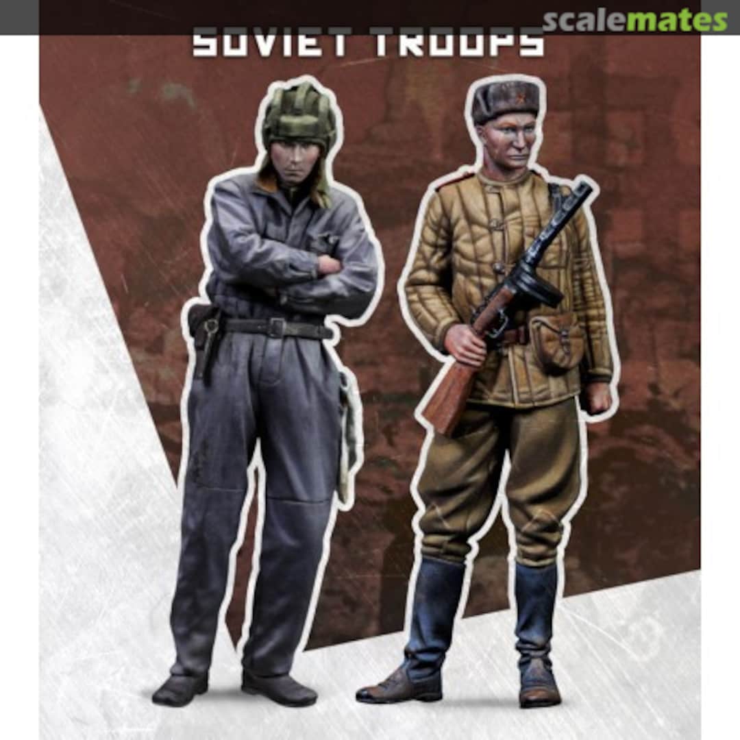 Boxart Soviet Troops SW72-008 SCALE75 Boxart Soviet Troops SW72-008 SCALE75