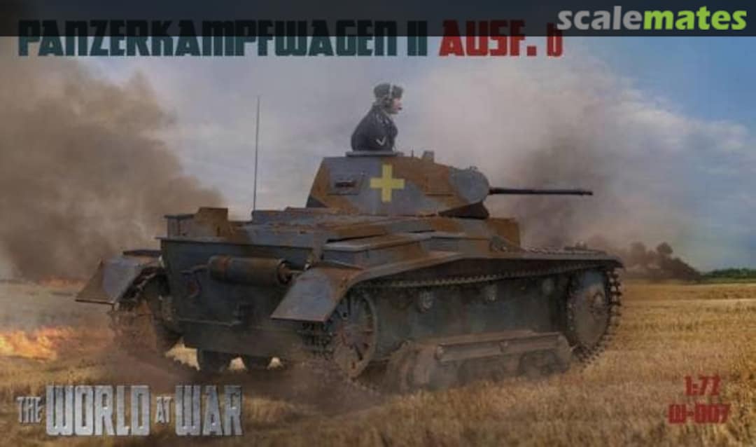 Boxart Panzerkampfwagen II Ausf. b W-007 IBG Models Boxart Panzerkampfwagen II Ausf. b W-007 IBG Models