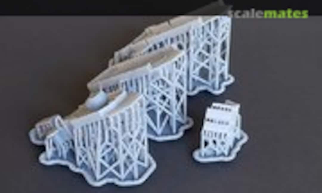 1:350 USS Salem CA-139 Bridge (Model Monkey 350-CA139) 350-CA139