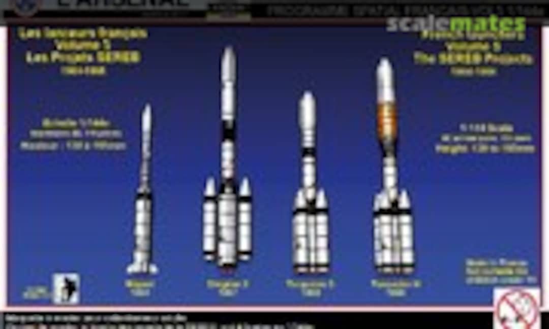 1:144 French launchers Volume 5: the SEREB projects (L'Arsenal 144 06) 144 06