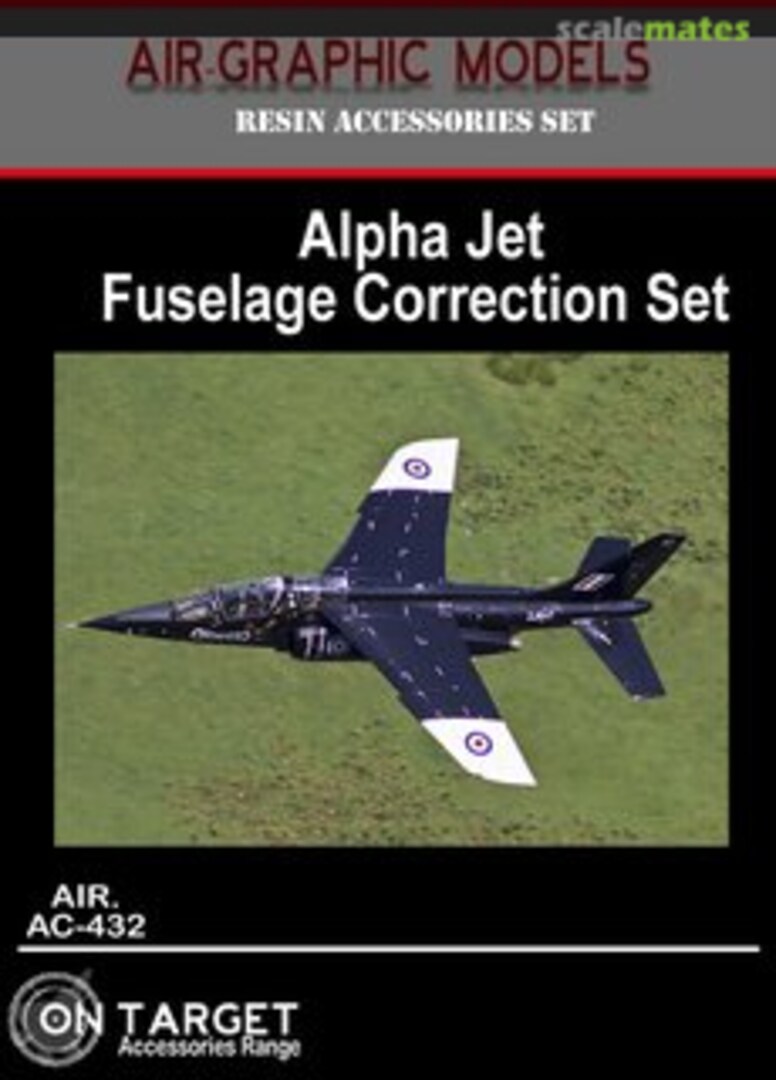 Boxart Alpha Jet Fuselage Correction Set AIR.AC-432 Air-Graphics Models Boxart Alpha Jet Fuselage Correction Set AIR.AC-432 Air-Graphics Models