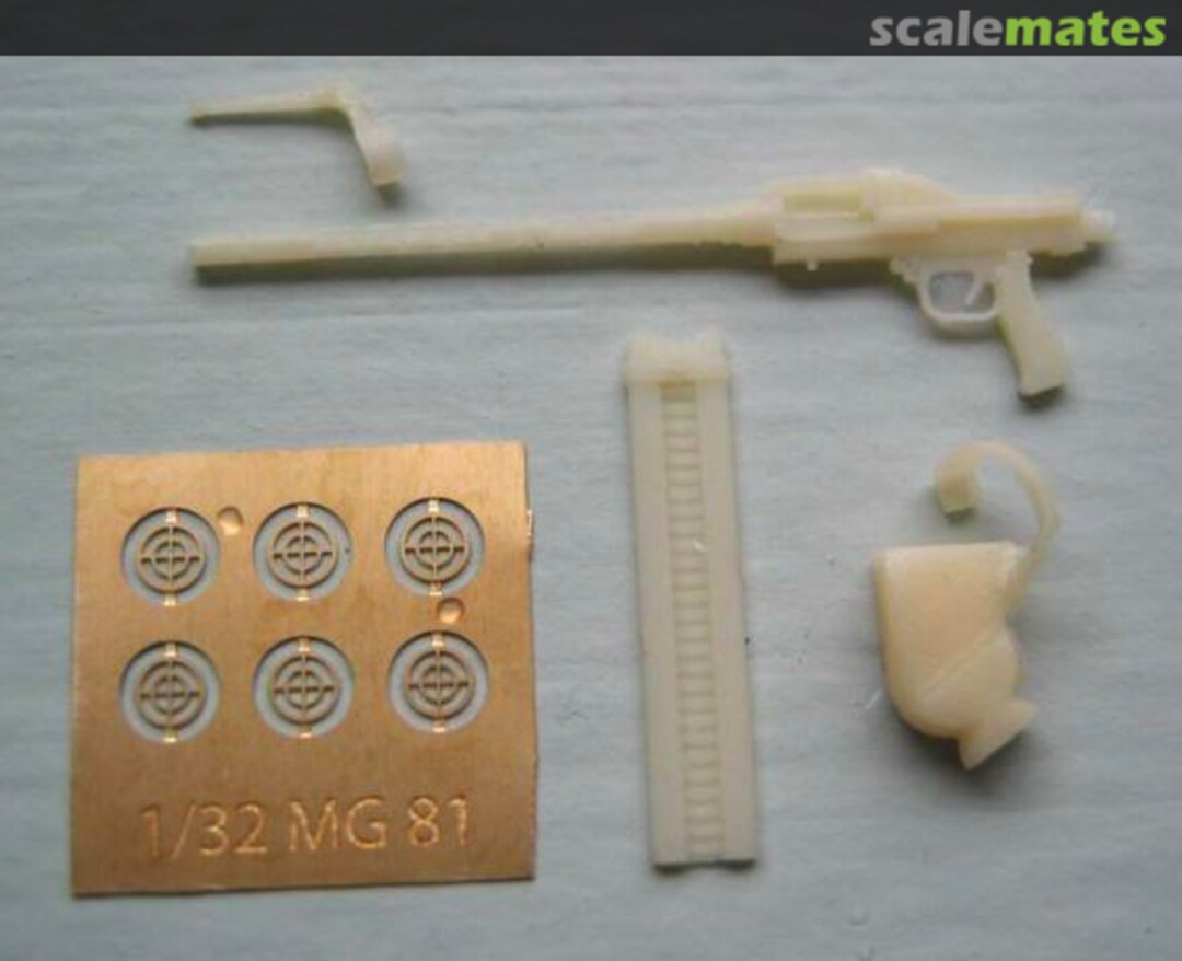Boxart MG81 Machine Gun (5 pcs.) AC 32 08 L'Arsenal Boxart MG81 Machine Gun (5 pcs.) AC 32 08 L'Arsenal