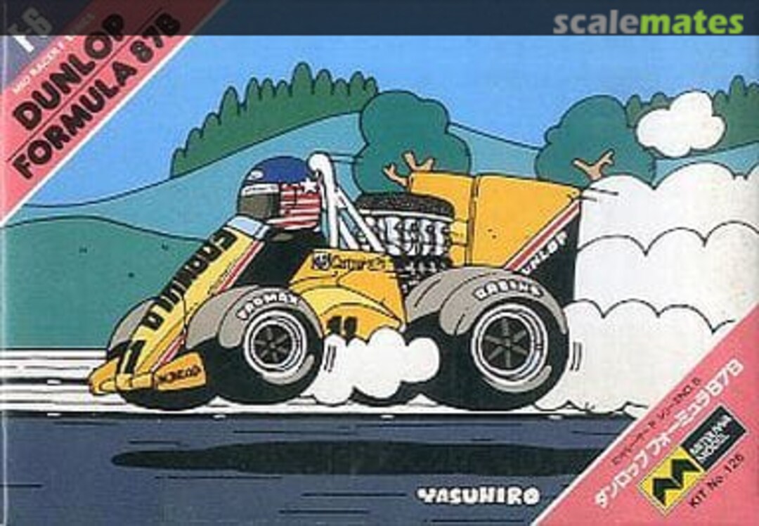 Boxart Dunlop Formula 87B F-6 Mitsuwa Model