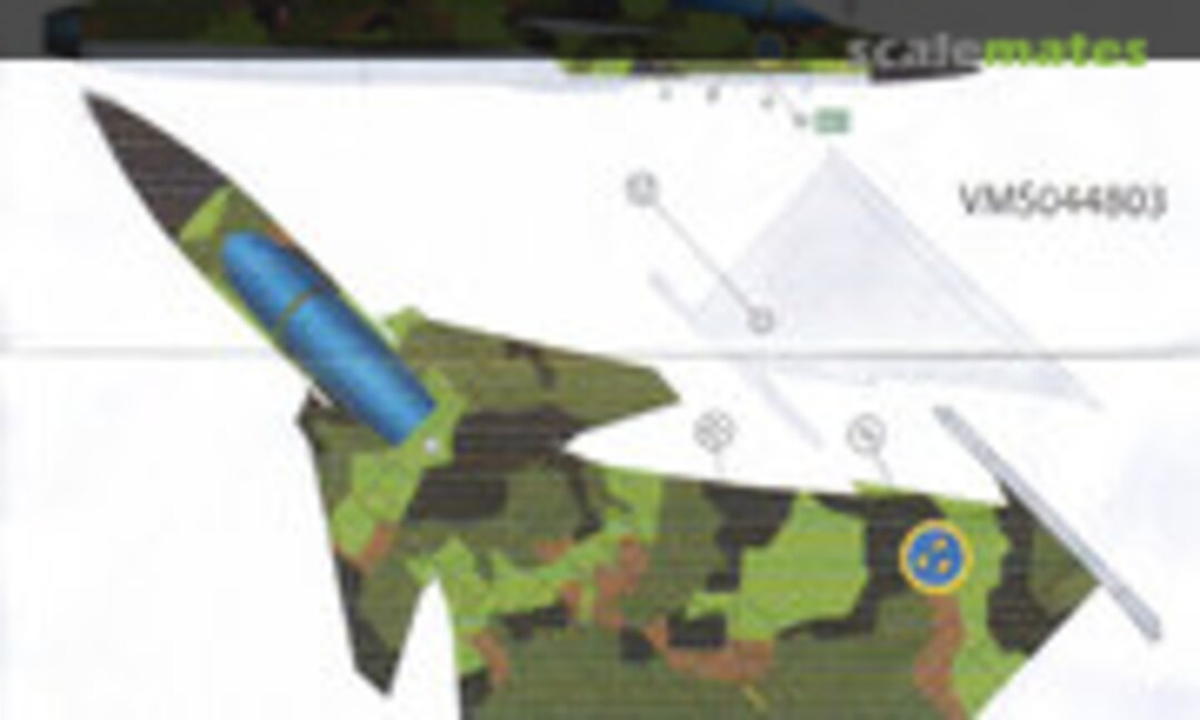 1:48 JAS-39A Grippen (Veha Maestro Decals VMS044803) VMS044803