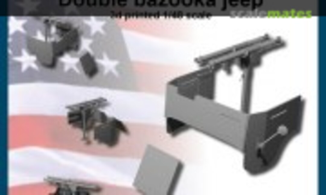 1:48 Double Bazooka Jeep (FC Model Trend 48539) 48539