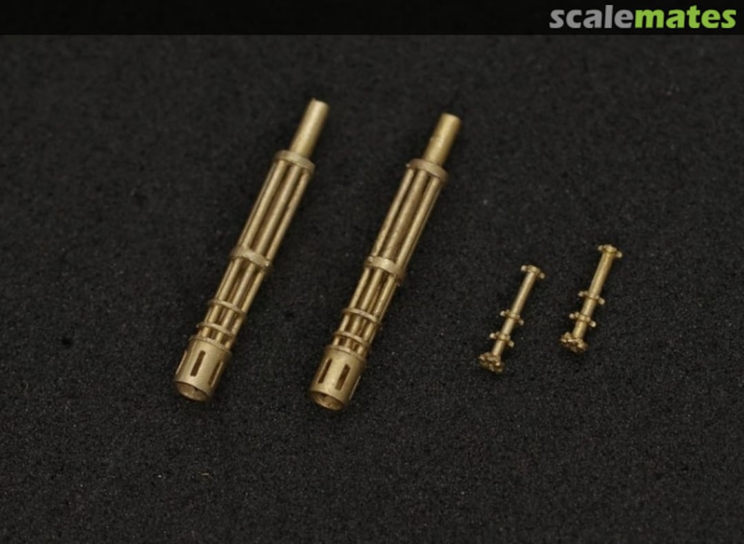 Boxart M134 Minigun GAU-2A/B,GAU-17/A (early with flash suppressor) machine gun barrel (2 pcs.) A7296A Mini World Boxart M134 Minigun GAU-2A/B,GAU-17/A (early with flash suppressor) machine gun barrel (2 pcs.) A7296A Mini World