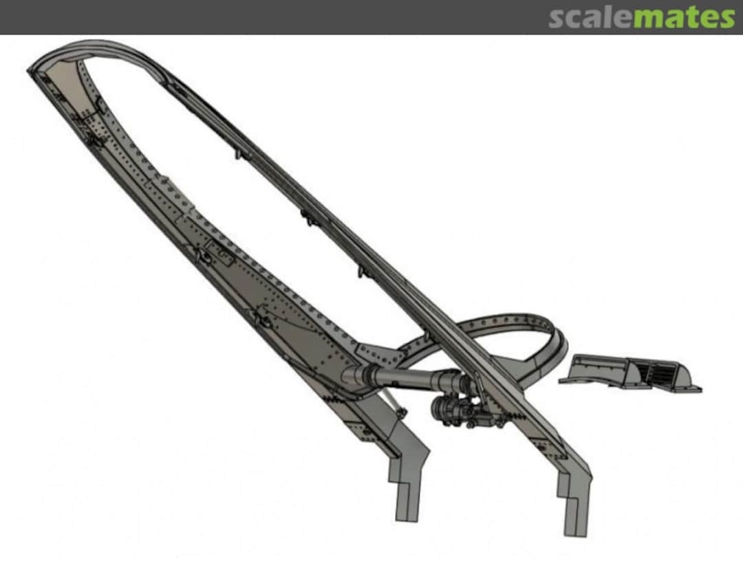 Boxart F-16 Canopy frame (without JHMCS sensor) WOL481515 Wolf 3D Resin Parts Boxart F-16 Canopy frame (without JHMCS sensor) WOL481515 Wolf 3D Resin Parts