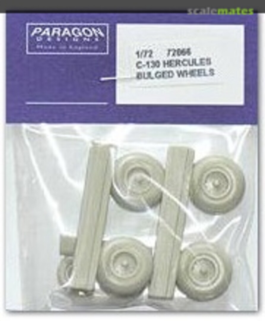 Boxart C-130 Hercules Bulged Wheels 72066 Paragon Designs Boxart C-130 Hercules Bulged Wheels 72066 Paragon Designs