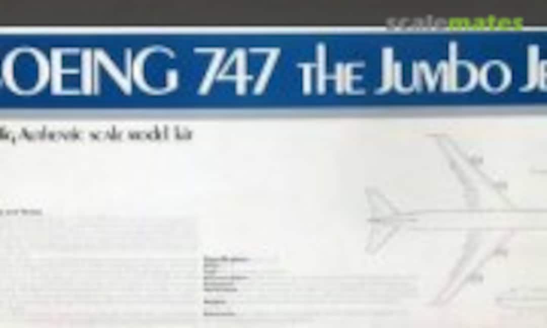 1:100 Boeing 747 Japan Air Lines (Doyusha 100-B4-6000)