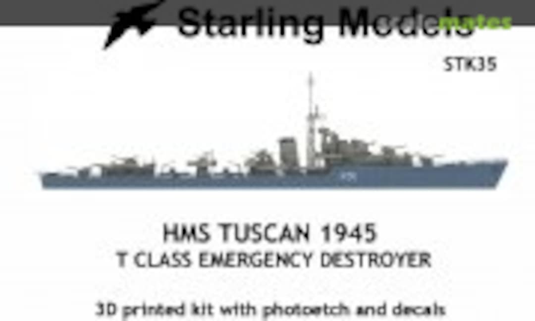 1:700 HMS Tuscan 1945 (Starling Models STK35)