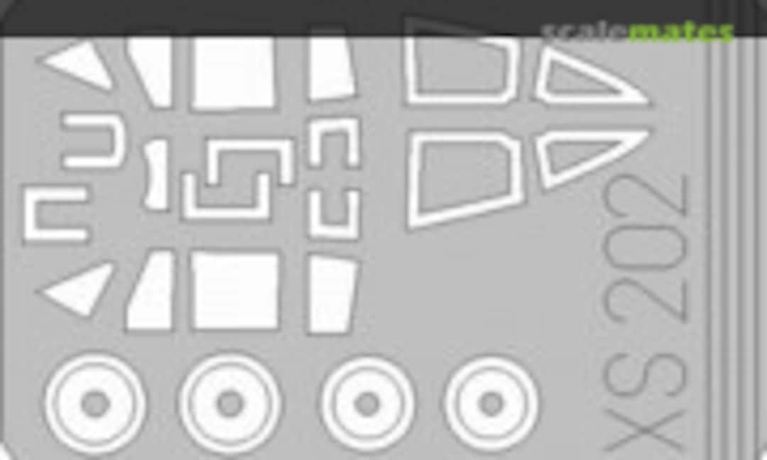 1:72 Ki-61/Ki-100 Bubletop (Eduard XS202) XS202