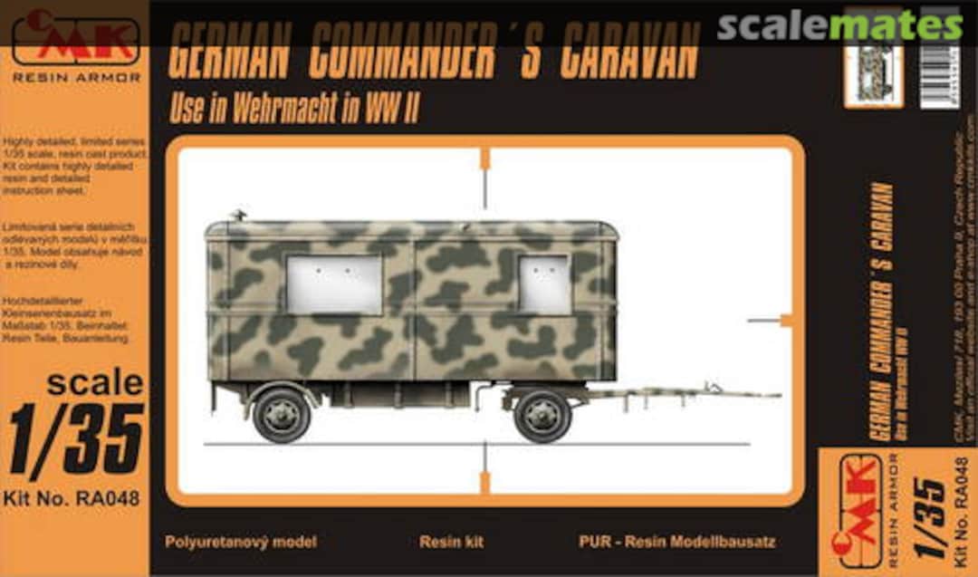 Boxart Commander's Caravan RA048 Resin Armor Boxart Commander's Caravan RA048 Resin Armor