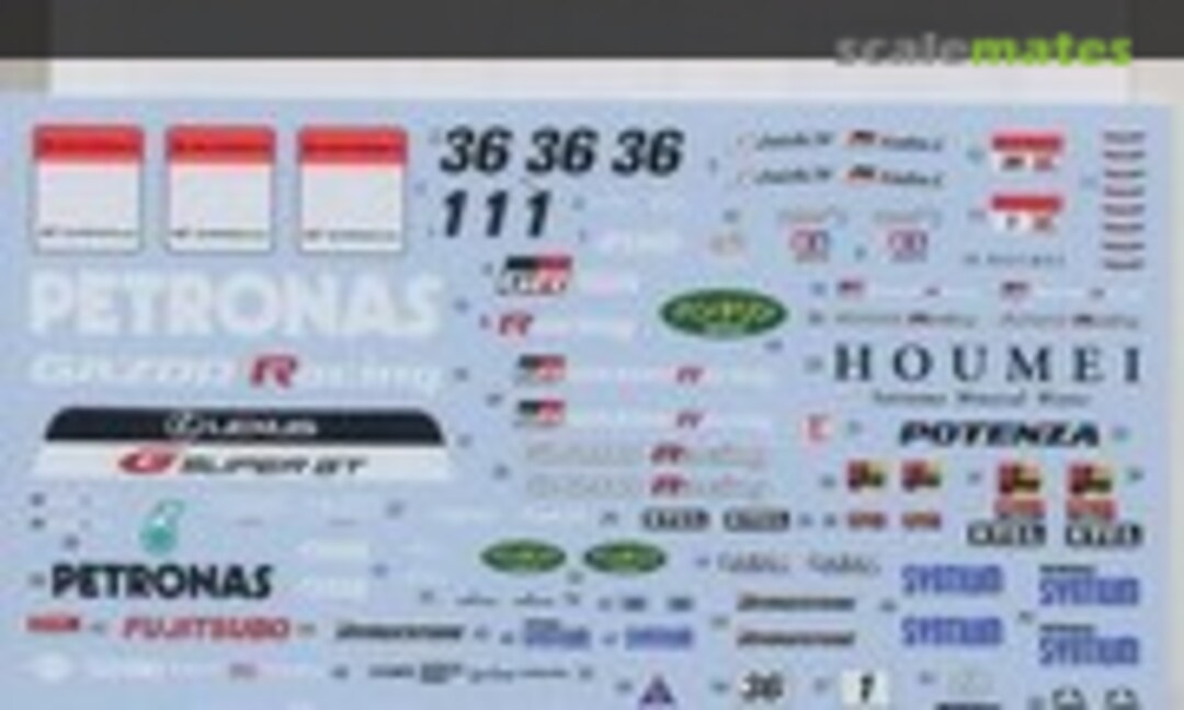 1:24 Lexus SC430 Petronas (Shunko Models SHK-D116) SHK-D116