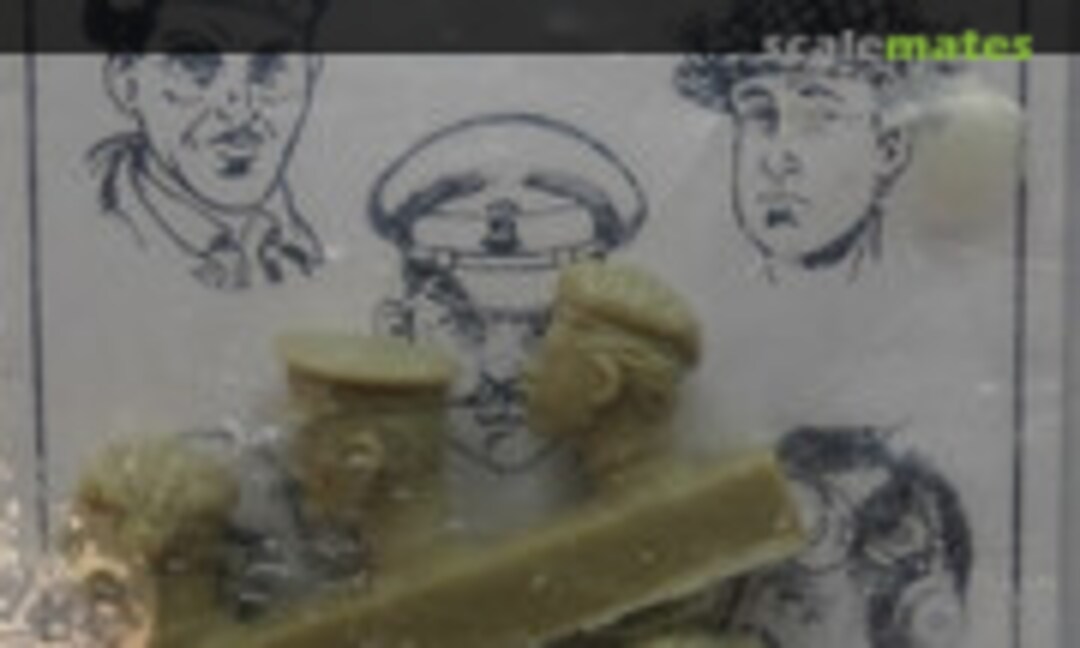 1:35 British Heads WWII (Verlinden Productions 336) 336