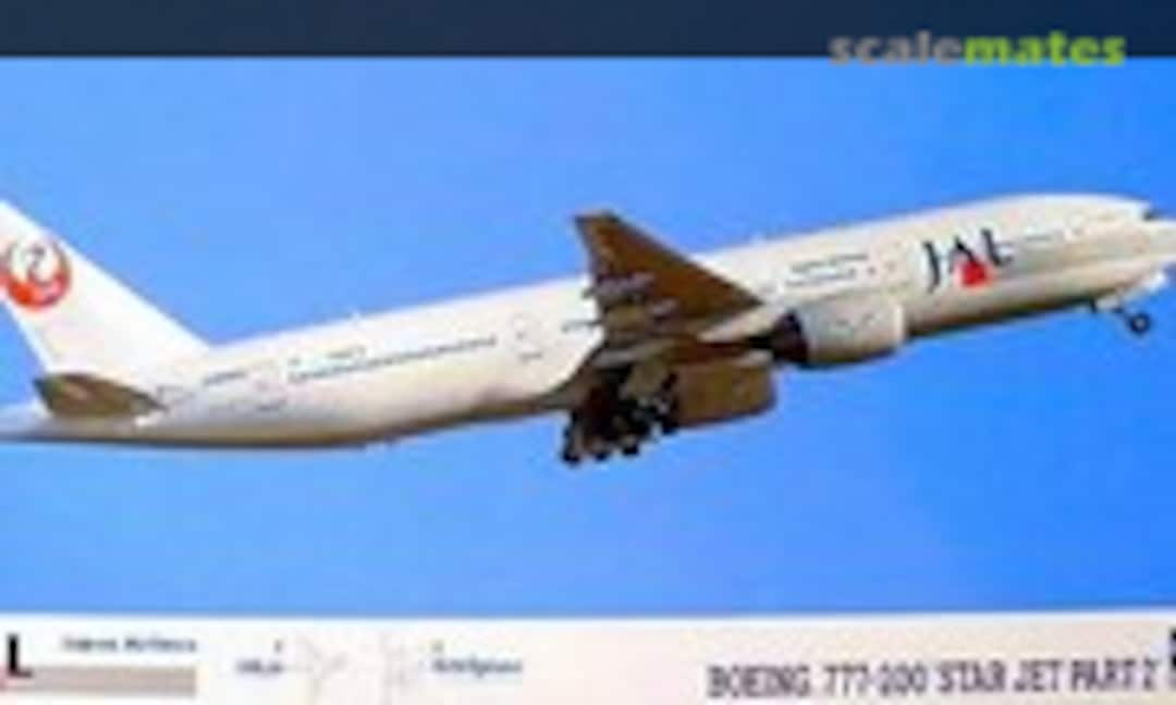 1:200 JAL Boeing 777-200 &quot;Star Jet Part 2&quot; (Hasegawa 10122)