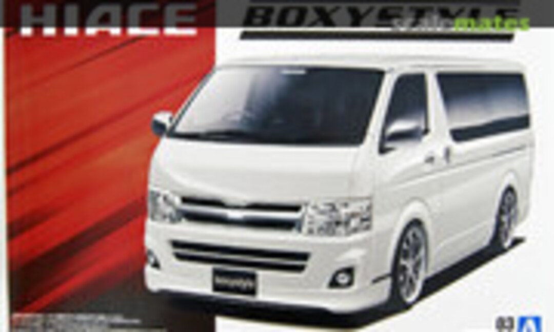 1:24 Boxystyle TRH200V Hiace Super GL '10 (Aoshima 050958)