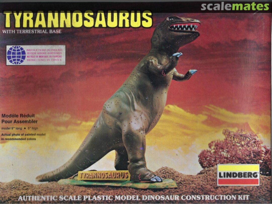Boxart Tyrannosaurus 261 Lindberg