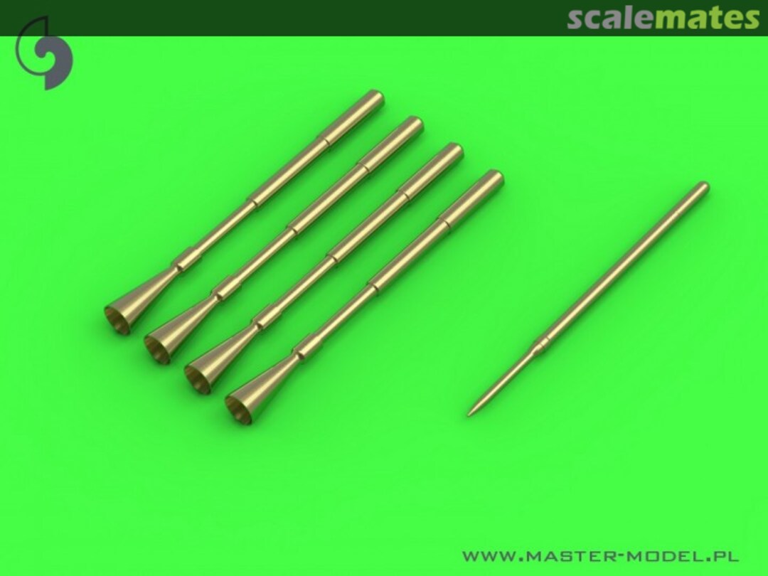 Boxart A-1 Skyraider - 20mm cannon barrels with flash hiders and Pitot Tube AM-48-128 Master Boxart A-1 Skyraider - 20mm cannon barrels with flash hiders and Pitot Tube AM-48-128 Master