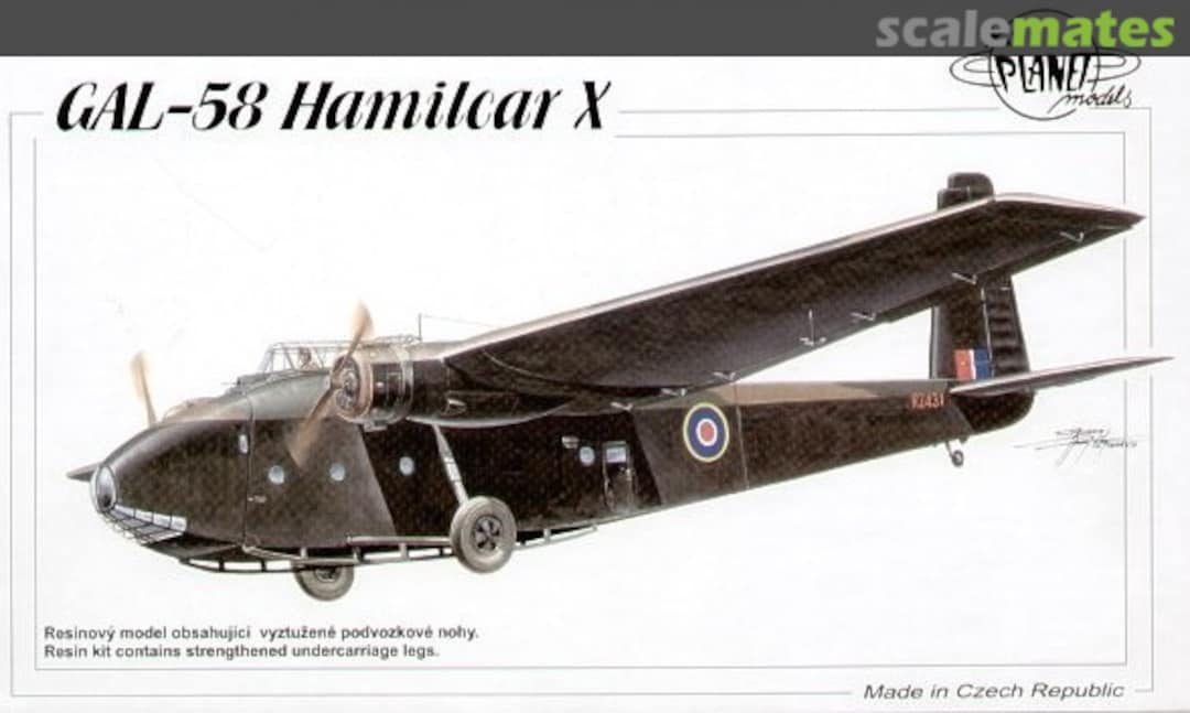 Boxart GAL-58 Hamilcar X PLT160 Planet Models Boxart GAL-58 Hamilcar X PLT160 Planet Models