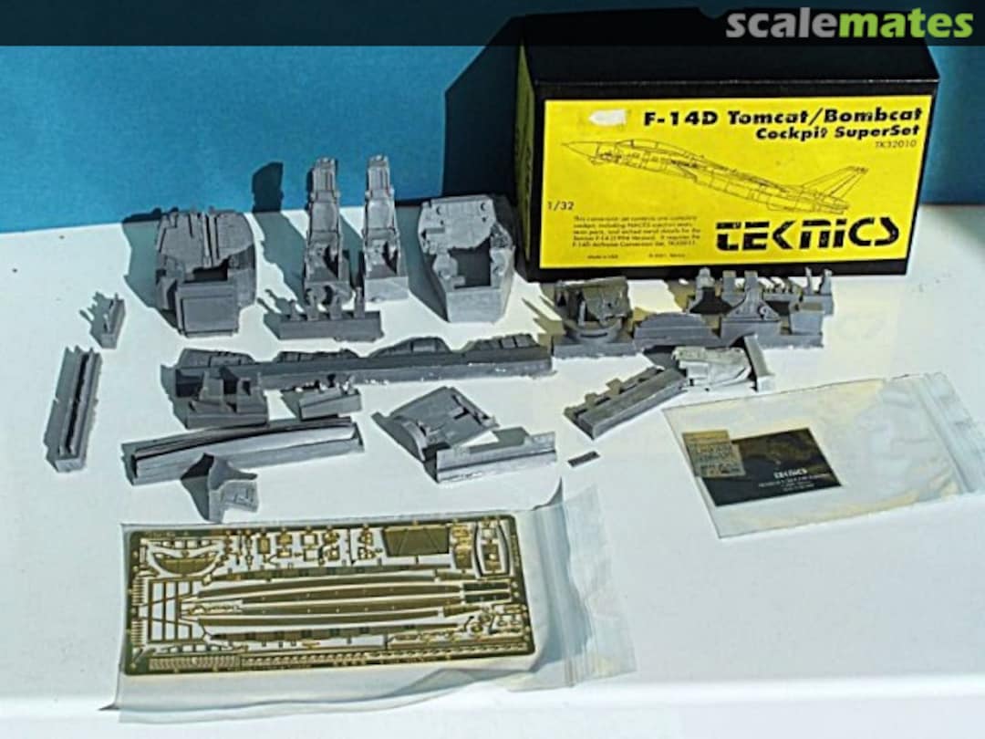 Boxart F-14 D Tomcat/ Bombcat Cockpit SuperSet 32010 Teknics Boxart F-14 D Tomcat/ Bombcat Cockpit SuperSet 32010 Teknics