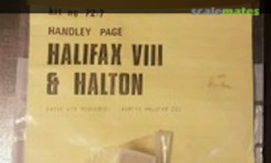 1:72 Handley Page Halifax VIII & Halton (Maintrack Models 72:7) 72:7