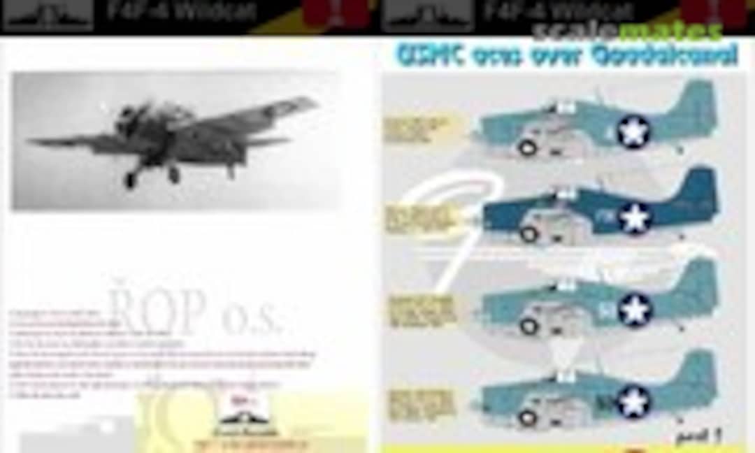 1:72 GRUMMAN F4F-4 WILDCAT - USMC ACES OVER GUADALCANAL (ROP o.s. MNFDL72039) MNFDL72039