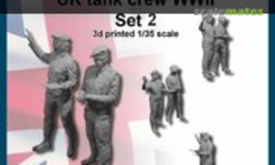 1:35 UK tank crew WWII, set 2 (FC Model Trend 37011) 37011