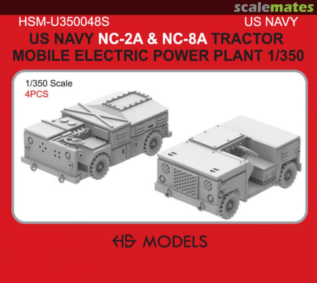 Boxart NC-2A & NC-8A Tractor Mobile Electric Power Plant HSM-U350048S HS Models Boxart NC-2A & NC-8A Tractor Mobile Electric Power Plant HSM-U350048S HS Models