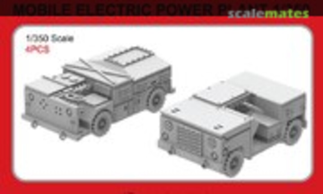 1:350 NC-2A & NC-8A Tractor Mobile Electric Power Plant (HS Models HSM-U350048S) HSM-U350048S