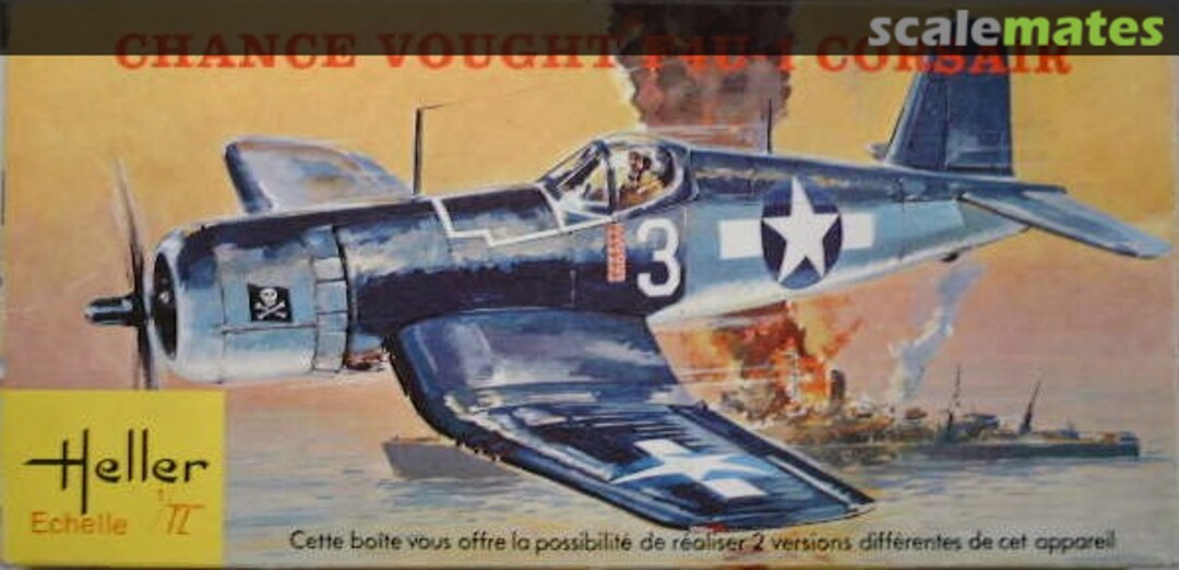 Boxart Chance Vought F4U-1 Corsair 073 Heller Boxart Chance Vought F4U-1 Corsair 073 Heller