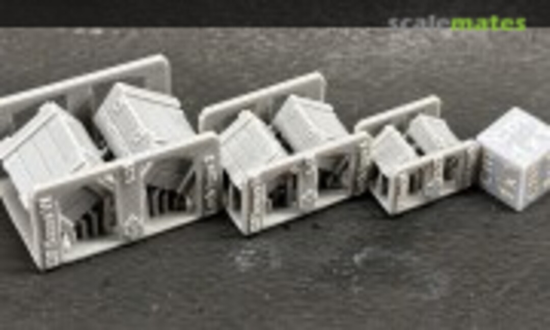 1:72 IDF Wooden boxes - type 1.3 - 2 pieces (EMP3d 72040564) 72040564