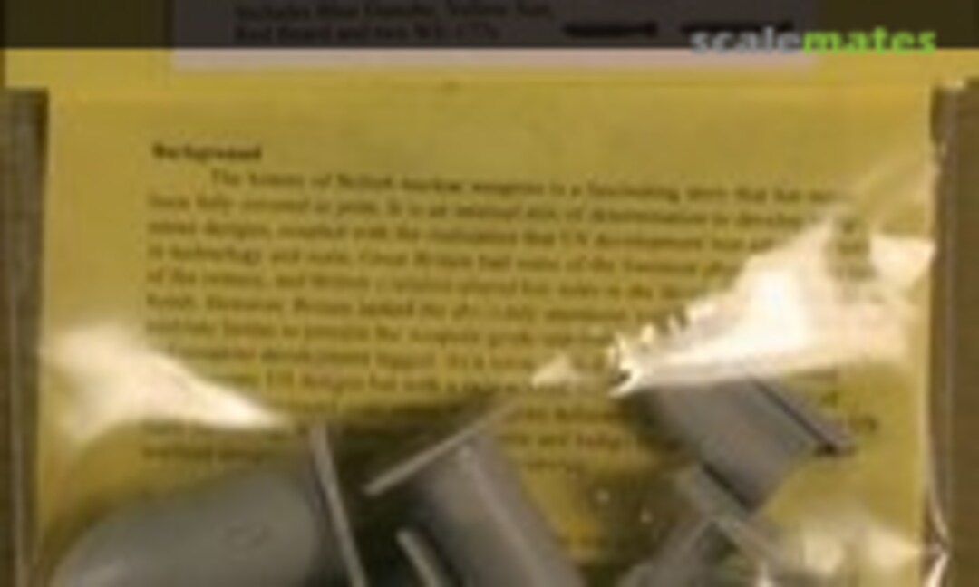 1:72 RAF Nuclear Bombs (Belcher Bits BL03) BL03