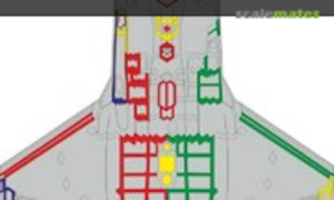 1:72 F-35A RAM panels early (Eduard CX654) CX654
