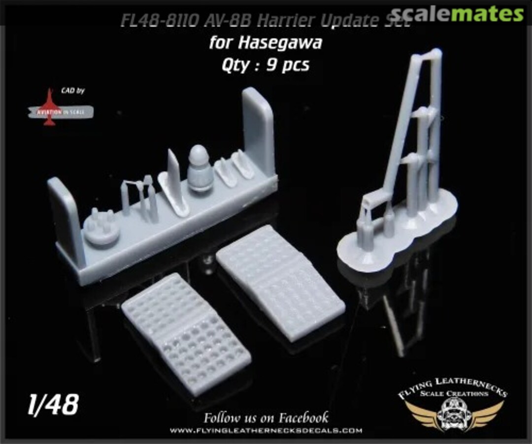 Boxart AV-8B Harrier Update Set FL48-8110 Flying Leathernecks Boxart AV-8B Harrier Update Set FL48-8110 Flying Leathernecks