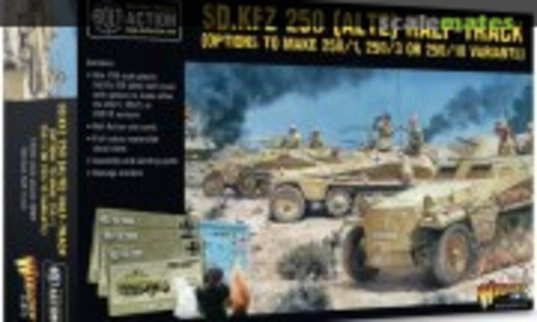 1:56 SD.KFZ 250 (ALTE) Half-Track (Warlord Games 402012054)